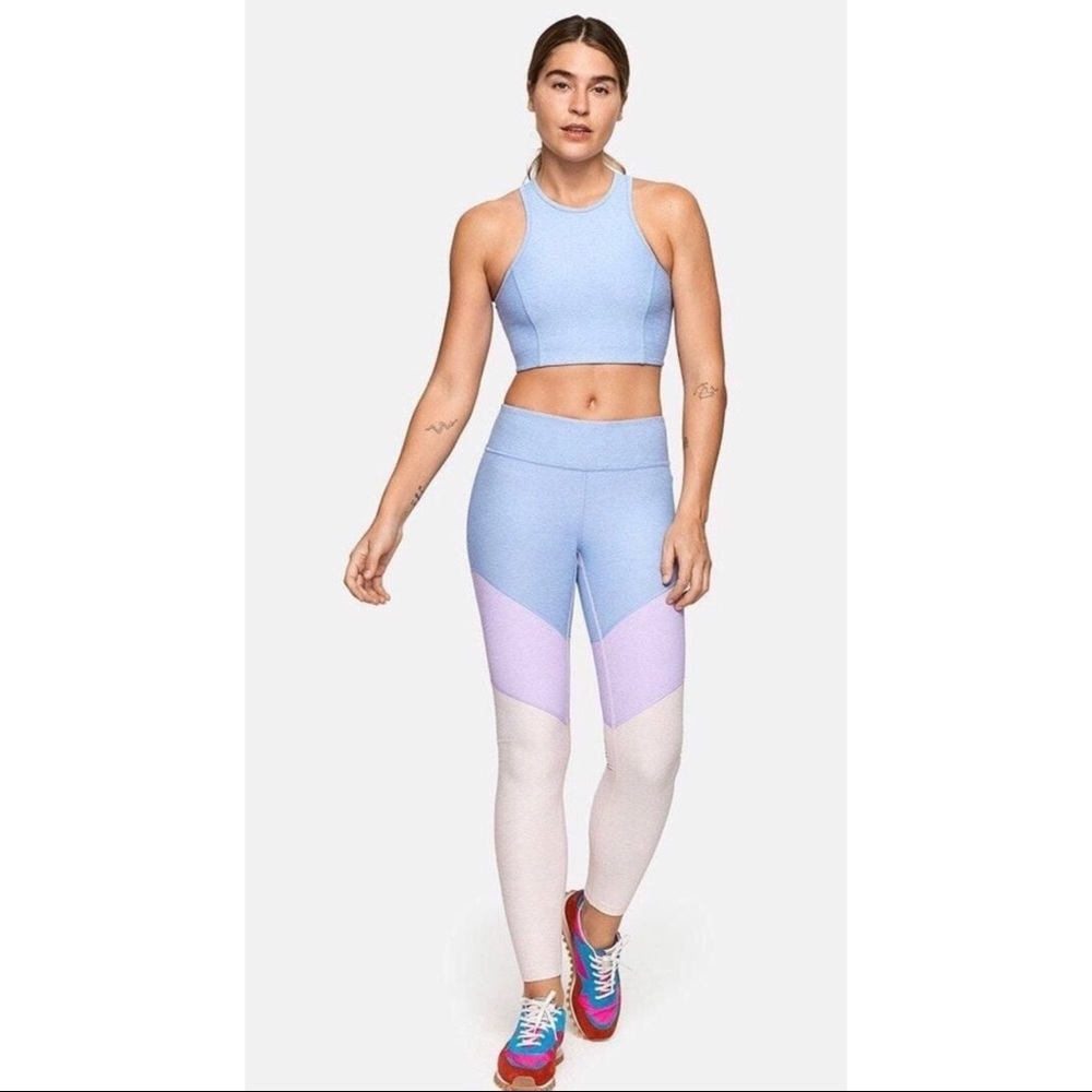 Outdoor Voices colorblock leggings